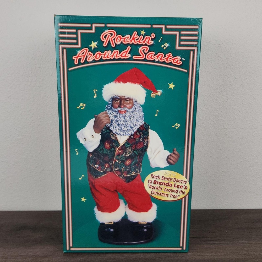NOS 1999 Rockin' Around Santa Claus Dancing Music Brenda Lee African American